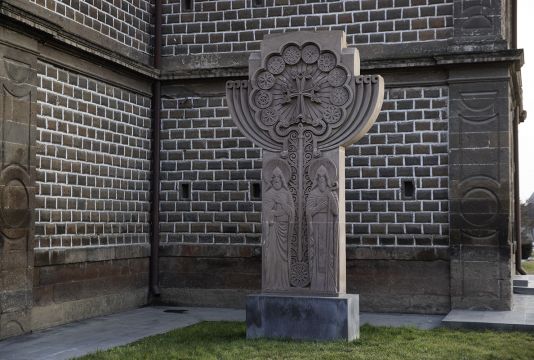 "St. Sahak-St. Mesrop" cross-stone memorial (2014)