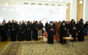 Տեղի ունեցավ Գևորգյան հոգևոր ճեմարանի 2021-2022 ուսումնական տարվա փակումը