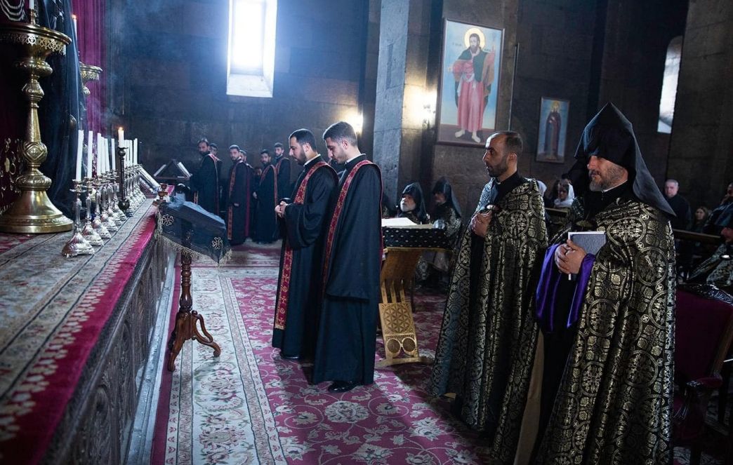Սուրբ Գայանե վանքում կատարվեց Խաչելության կարգը