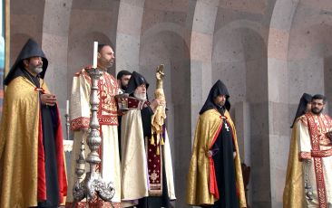 Մայր Աթոռ Սուրբ Էջմիածնում կատարվեց Հանրապետական մաղթանք