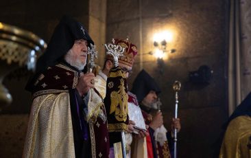 Համբարձման տոնը Մայր Աթոռ Սուրբ Էջմիածնում «Մայր Աթոռ Սուրբ Էջմիածինը մեզ համար  հենց Հիսուսի ոտնահետքն է այս աշխարհում»