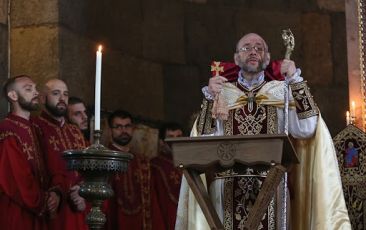 Միացեալ Նահանգաց Արեւելեան Թեմի Առաջնորդ՝ Գերշ. Տ. Դանիէլ Եպիսկոպոս Ֆընտըքեանի պատգամը, Հայաստանի հիւսիսային կողմի վրայ յարձակման առթիւ