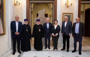 Ամենայն Հայոց Կաթողիկոսը հյուրընկալեց Հայ–ռուսական առողջապահական 7-րդ ֆորումի մասնակիցներին