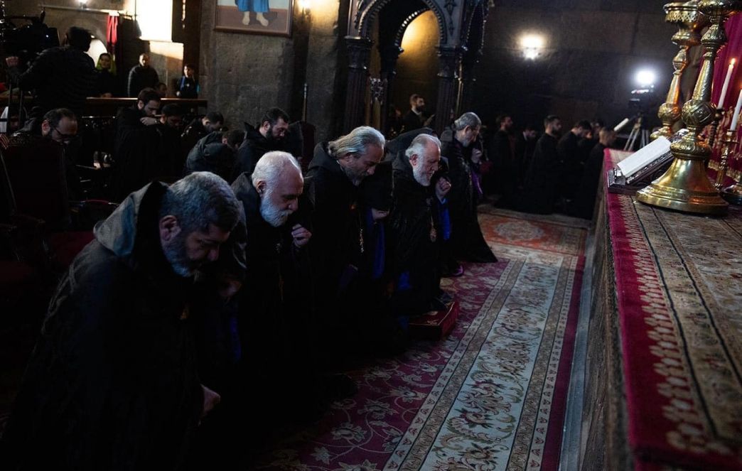 Հանգստյան ժամերգությունը Սուրբ Գայանե վանքում