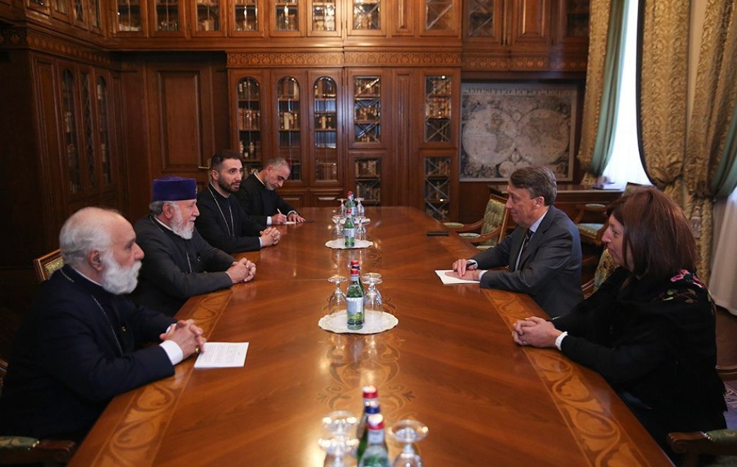 Ամենայն Հայոց Կաթողիկոսն ընդունեց  ՀՀ-ում Բելգիայի թագավորության նորանշանակ դեսպանին