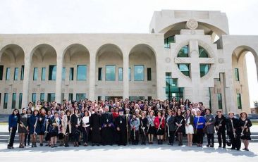 Catholicos of All Armenians Congratulated Female Employees of the Mother See on the Feast of Annunciation of the Holy Virgin Mary