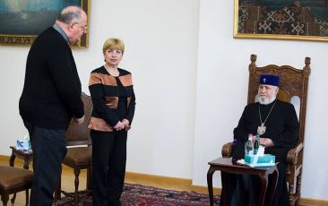 Catholicos of All Armenians Received Lebanese Planning Affairs Minister