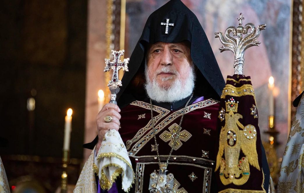 Catholicos of All Armenians Departs for Belarus