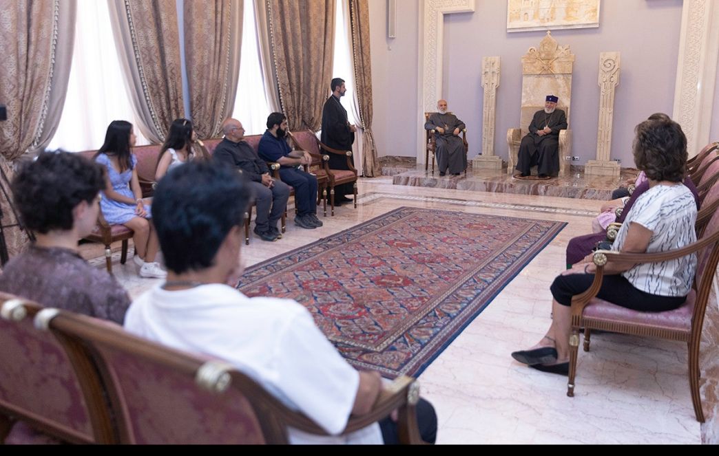 Ամենայն Հայոց Կաթողիկոսն ընդունեց ԱՄՆ Հայոց Արևելյան թեմի ուխտավորների