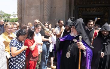 Պայծառակերպության տոնը Մայր Աթոռ Սուրբ Էջմիածնում