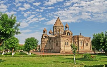 Members of the German-Armenian Forum Visited Mother See