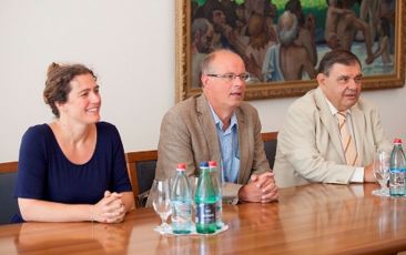 Belgian Members of Parliament Visit the Mother See