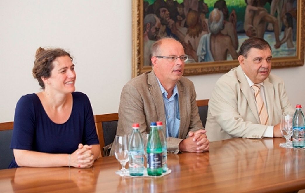 Belgian Members of Parliament Visit the Mother See