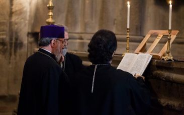 Ամենայն Հայոց Կաթողիկոսն այցելեց Գանձասարի վանք