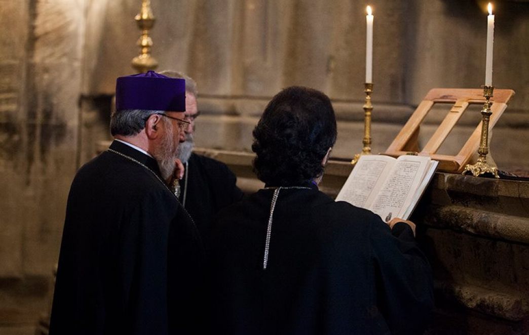 Ամենայն Հայոց Կաթողիկոսն այցելեց Գանձասարի վանք