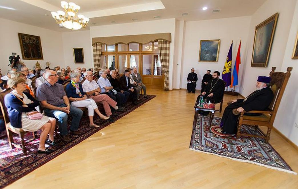 Catholicos of All Armenians Received Delegation of Doctors from French Urological Association