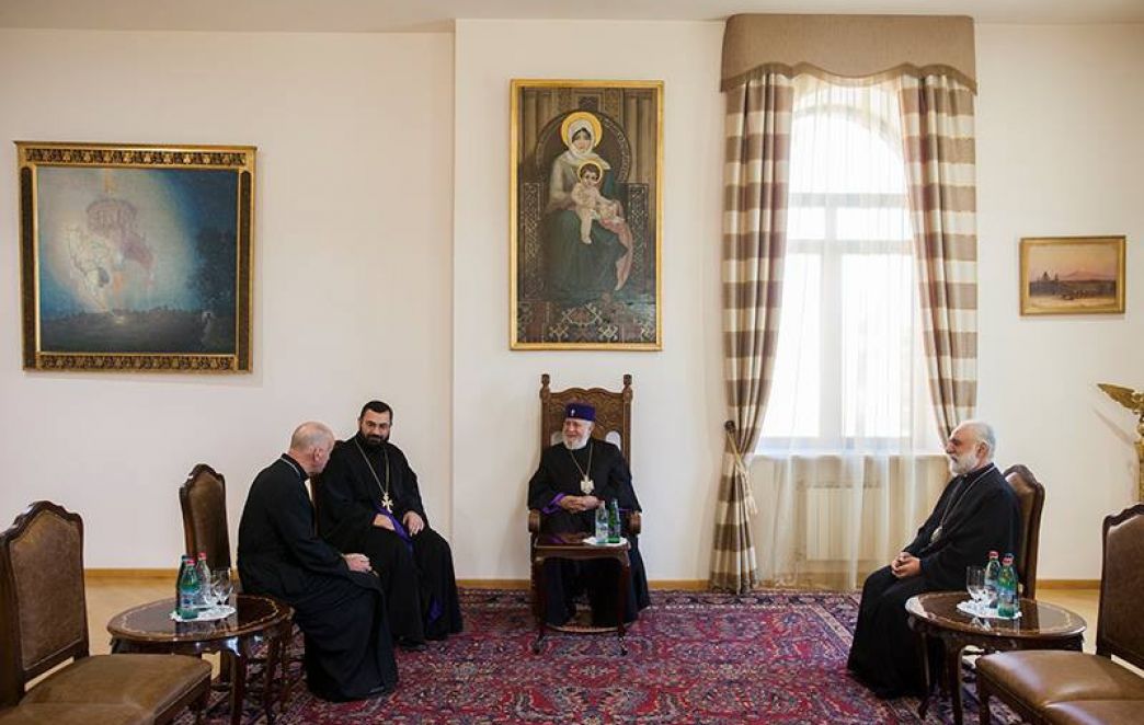 Meeting with the Delegate of the Archbishop of Canterbury