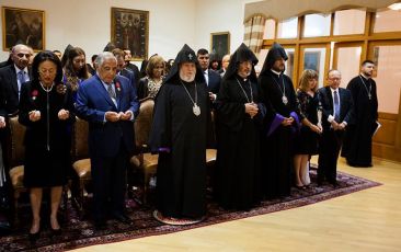 Order of St. Gregory the Illuminator Medal Awarded to Edward and Janet Mardigian