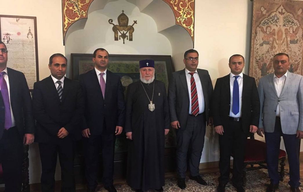 Ամենայն Հայոց Կաթողիկոսն ընդունեց ՀՀ նորանշանակ գլխավոր դատախազին