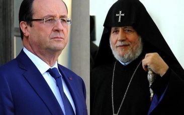 Catholicos of All Armenians Sends Letter of Condolence to French President