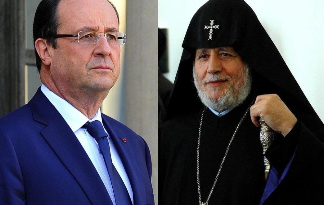 Catholicos of All Armenians Sends Letter of Condolence to French President