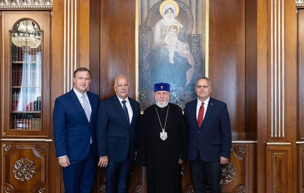 Catholicos of All Armenians Receives the Leadership of the Armenian Assembly of America