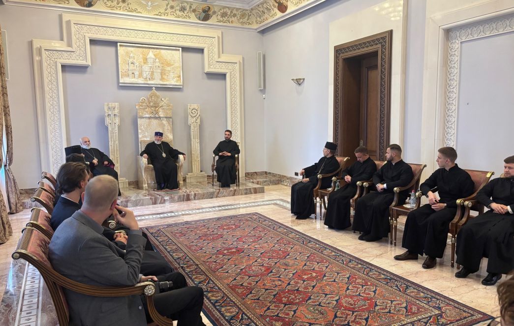 Catholicos of All Armenians Karekin II Receives Delegation from the Catholic University of Eichstätt-Ingolstadt