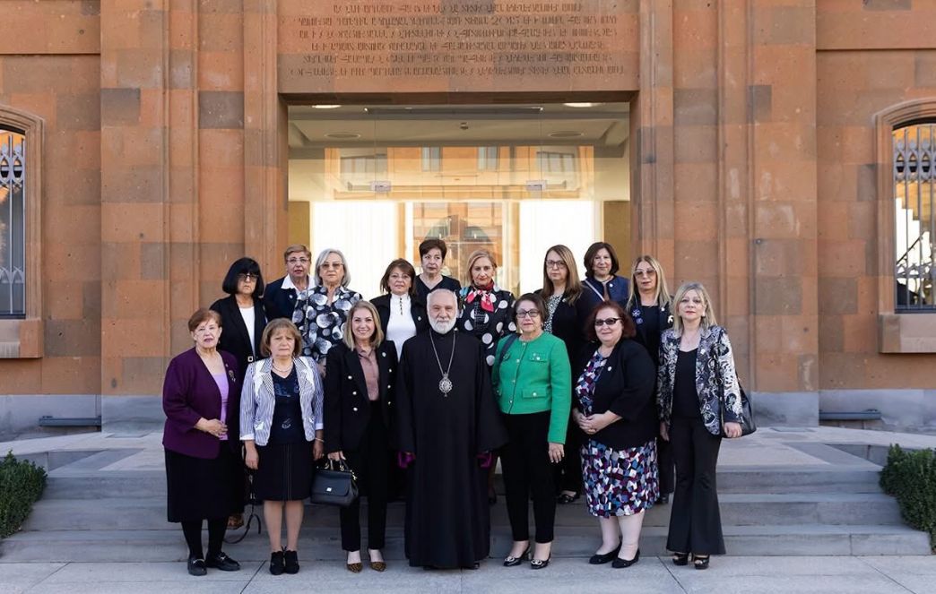 Armenian Relief Society Members Visit Mother See of Holy Etchmiadzin