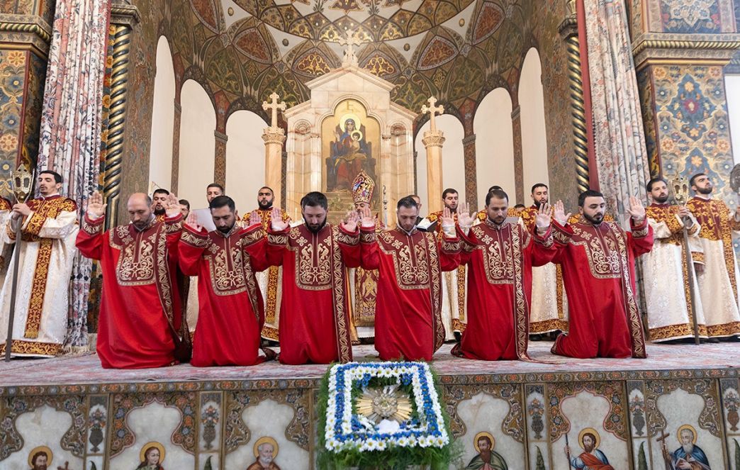 Priestly Ordination Held at the Mother See of Holy Etchmiadzin