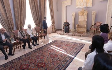 Participants of the International Conference on Fridtjof Nansen Visit the Mother See of Holy Etchmiadzin