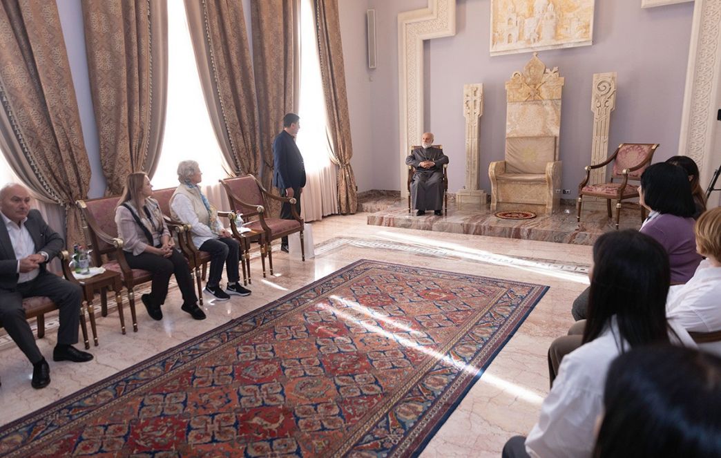 Participants of the International Conference on Fridtjof Nansen Visit the Mother See of Holy Etchmiadzin