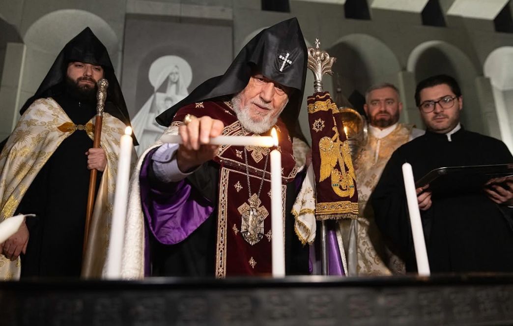 Սուրբ Ծննդյան Ճրագալույցի Պատարագը Միածնաէջ Մայր Տաճարում