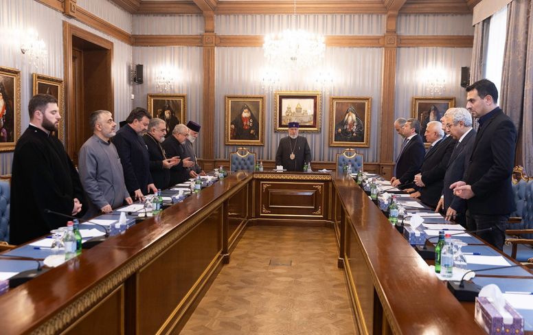 Գերագույն հոգևոր խորհրդի ժողով Մայր Աթոռ Սուրբ Էջմիածնում