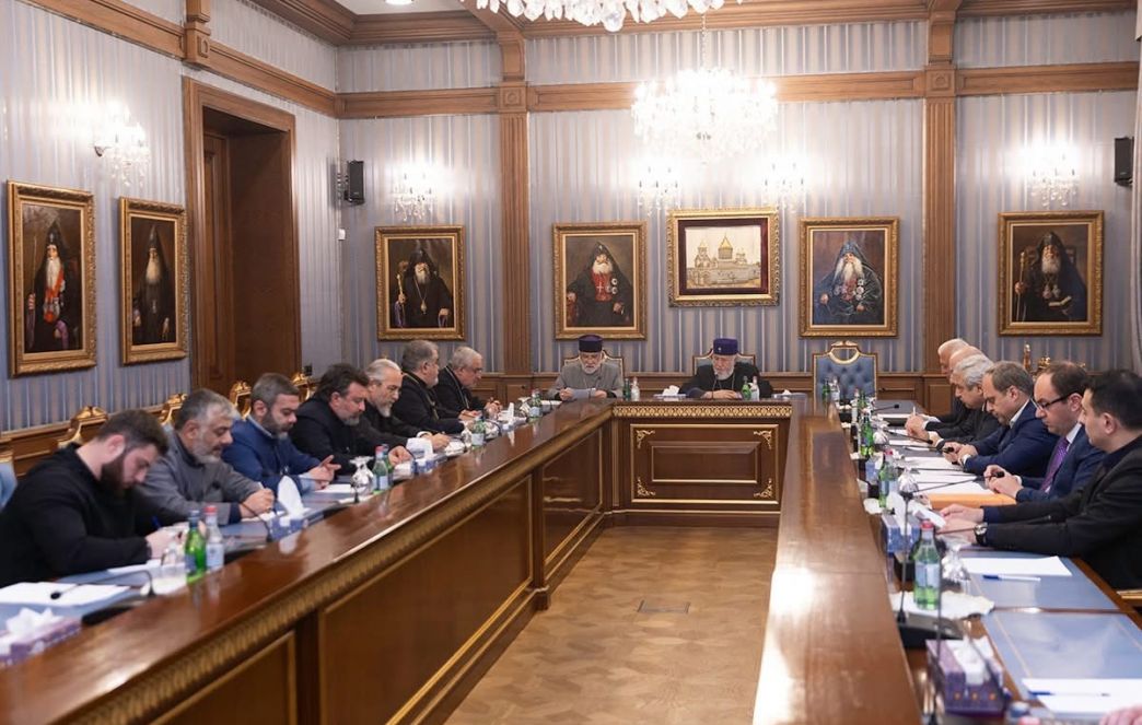 Գերագույն հոգևոր խորհրդի ժողով Մայր Աթոռ Սուրբ Էջմիածնում