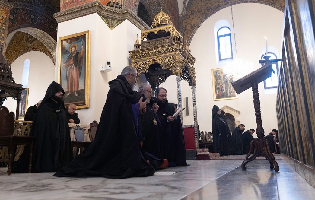 Արևագալի ժամերգություն Մայր Տաճարում