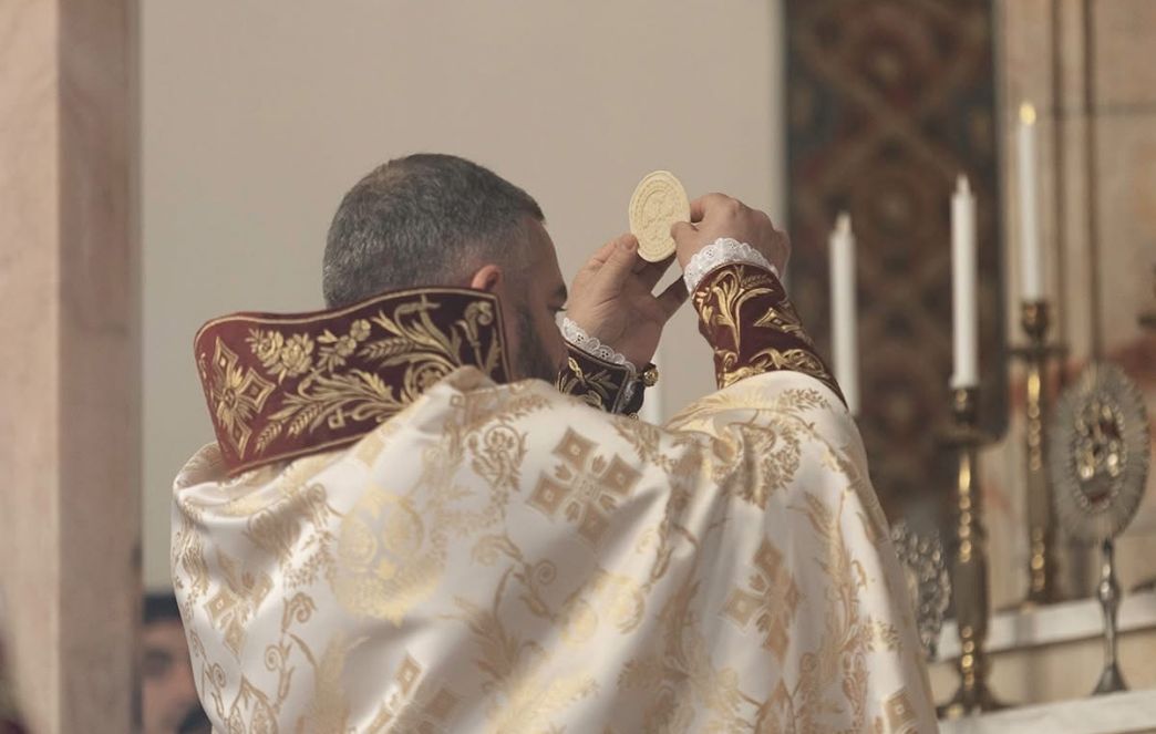 Ավագ հինգշաբթին Մայր Աթոռ Սուրբ Էջմիածնում