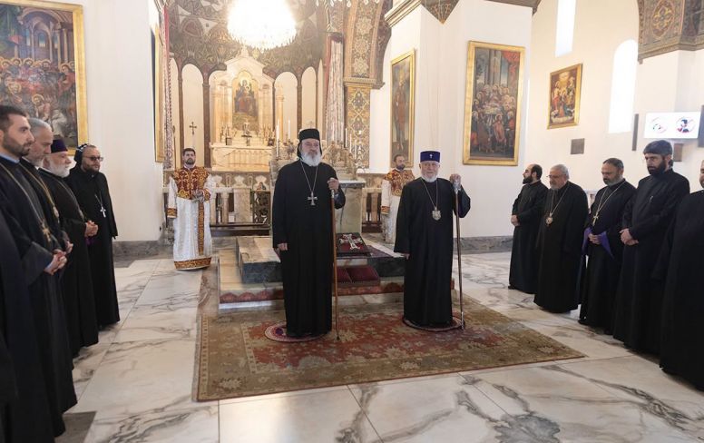 Անտիոքի և Համայն Արևելքի Ասորի Ուղղափառ Եկեղեցու Ընդհանրական Պատրիարքը ժամանեց Մայր Աթոռ Սուրբ Էջմիածին