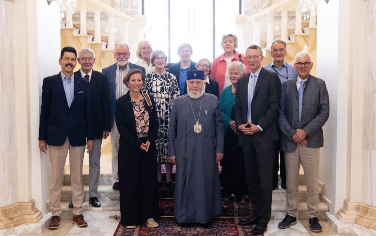 Catholicos of All Armenians Receives Representatives of Germany’s Academic and Educational Community