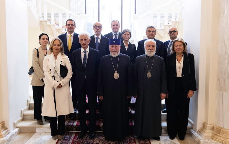 Catholicos of All Armenians Receives Delegation of the Calouste Gulbenkian Foundation