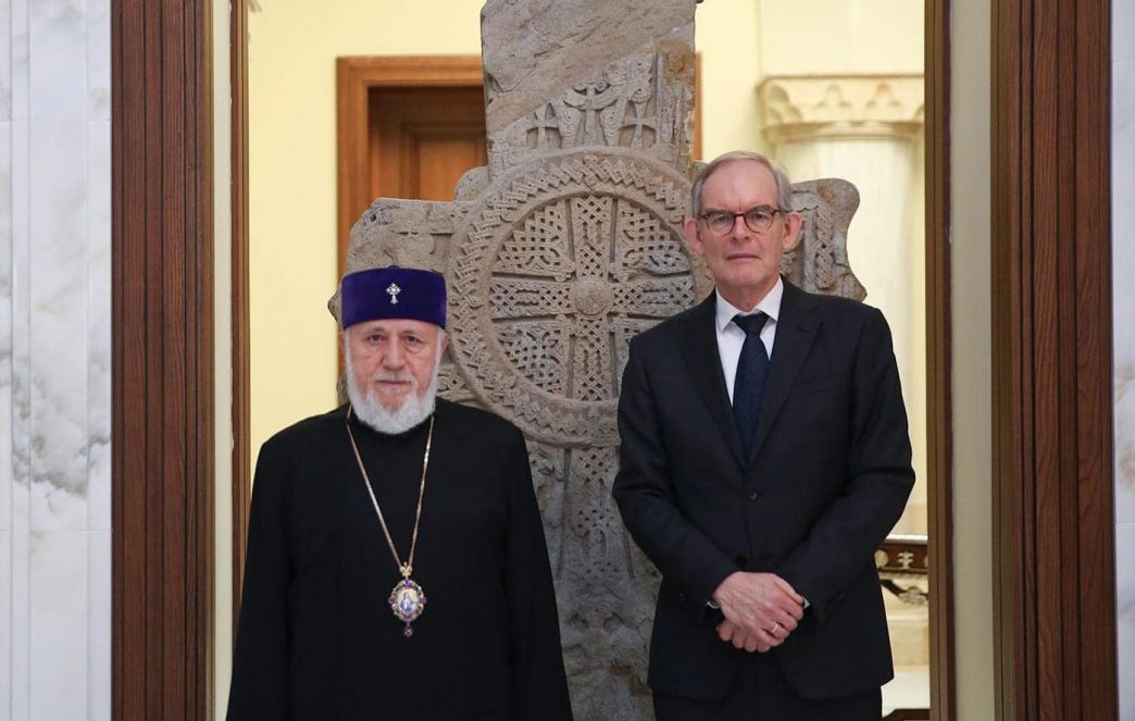 Ամենայն Հայոց Կաթողիկոսն ընդունեց Նիդերլանդների Թագավորության դեսպանության գործերի ժամանակավոր հավատարմատարին
