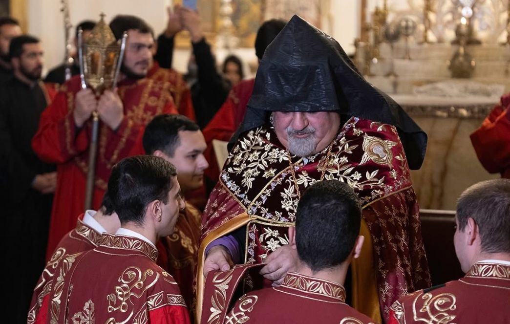 Դպրության, ուրարակրության և կիսասարկավագության աստիճանների տվչության արարողություն Մայր Աթոռ Սուրբ էջմիածնում