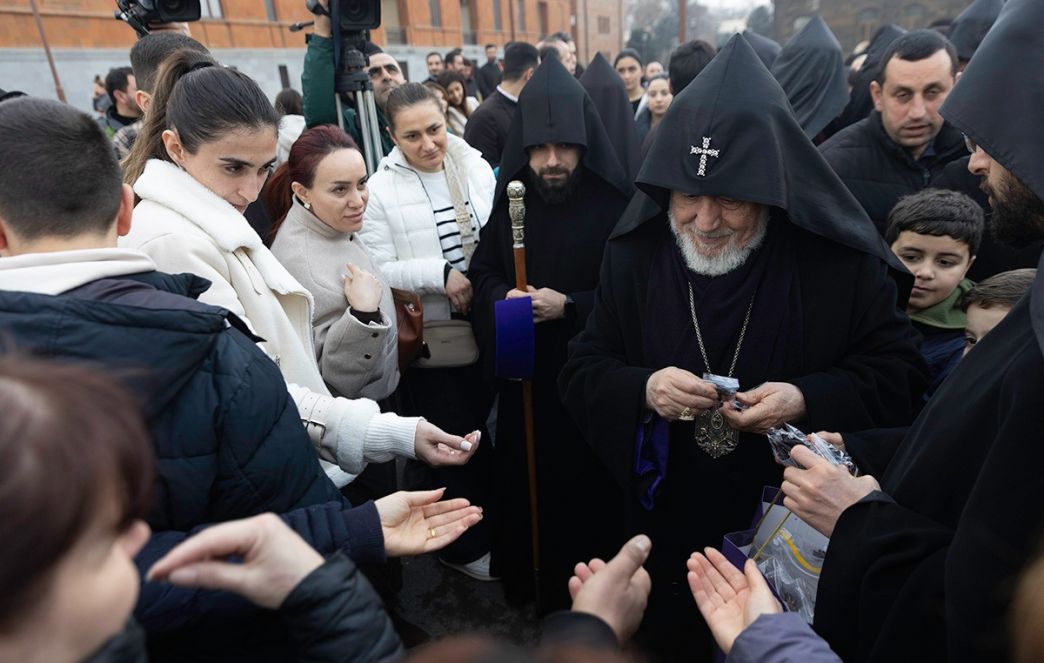 Մայր Աթոռում կատարվեց  Տեառնընդառաջի նախատոնակը