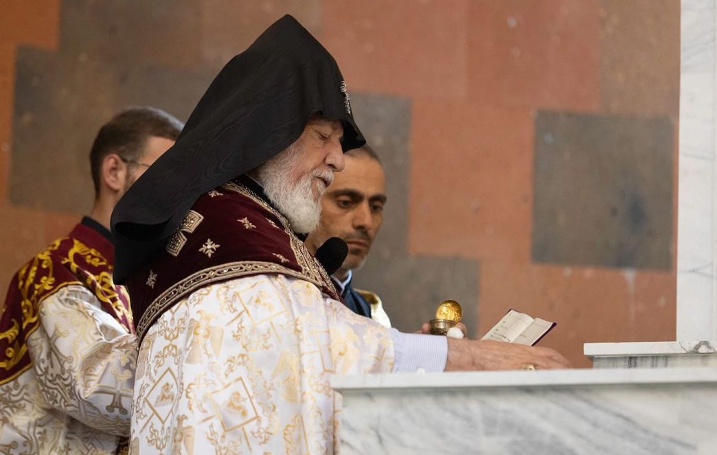 Newly Built Church in Byureghavan Consecrated by the Catholicos of All Armenians
