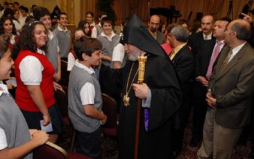 First Day Events of His Holiness Karekin II Pontifical Visit to the USA