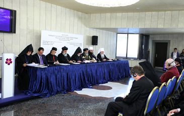 «Եկեղեցիներն ընդդեմ ցեղասպանության հանցագործության.  մարդկային կյանքը՝ Աստծո պարգև» խորագրով միջեկեղեցական նիստի հայտարարությունը