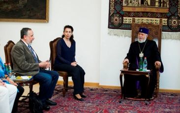 Catholicos of All Armenians Received Representatives of Pax Christi International
