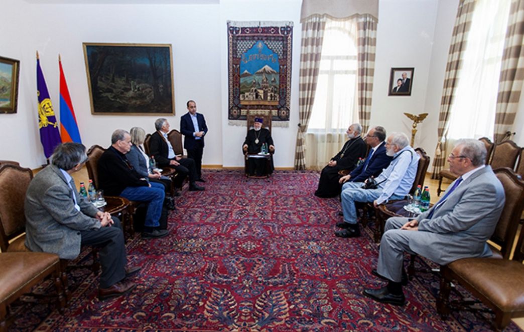 Catholicos of All Armenians Received Science Nobel Laureates