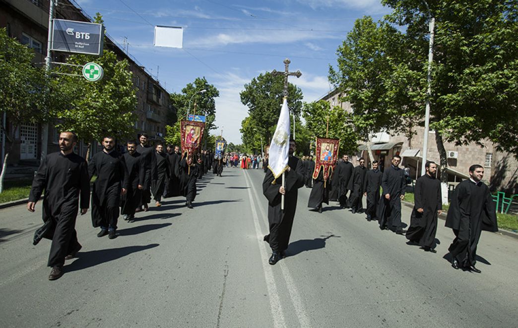 Relics of St. John the Baptist Taken to the Holy Shoghakat Monastery