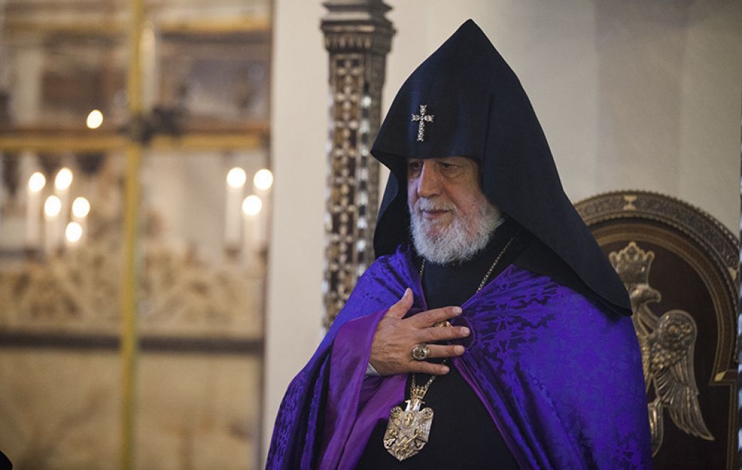 Catholicos of All Armenians Receives the Ambassador of the Kingdom of the Netherlands