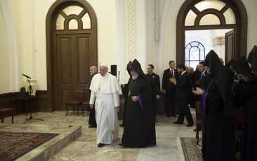 Meeting of the Pope and the Catholicos of All Armenians in the Mother See of Holy Etchmiadzin